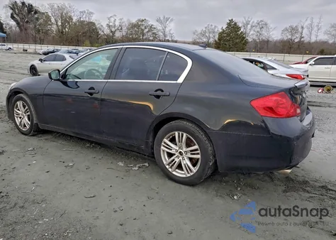 2012 Infiniti G37 Base z USA, uszkodzony, nr VIN JN1CV6AP0CM933927